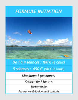 stage kitesurf debutant